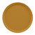 Cambro 1550514 16"Dia. Gold Round Serving Camtray - 12/Case