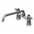 T&S Brass 5F-6DLS10A Equip Faucet 6"
