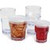 Carlisle 581207 12 Oz. Clear SAN Plastic Faceted Shape Louis Rocks Tumbler