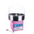 Winco CCM-28 Showtime Cotton Candy Machine Makes 120 Cones Per Hour Includes: 20-1/2" Dia. Stainless Steel Bowl With Locking Safety Clips (1 Set)