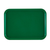 Cambro 16225119 16.5" Green Rectangle Camtray - 12/Case