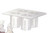 Cal-Mil 3300-RACK 13" W x 10.75" D Polycarbonate Clear Four Compartment Salad Dressing Caddy Rack Only
