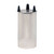 Lakeside 500525 Easy-Glide 5.75" Dia. Round Stainless Steel 1-Tube Shielded Dish Dispenser - ADA Height