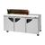 Turbo Air TST-72SD-12S-N 72.63" W Three-Section Three Door Super Deluxe Sandwich/Salad Unit