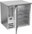 Beverage Air BB36HC-G-S 36" W Stainless Steel One-Section Glass Door Refrigerated Back Bar Storage Cabinet - 115 Volts