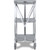 Carlisle SBC152123 Gray Cart 29-1/2"W x 15"D x 35-3/4"H