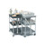 Carlisle SBC152123 Gray Cart 29-1/2"W x 15"D x 35-3/4"H