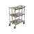 Carlisle SBC152123 Gray Cart 29-1/2"W x 15"D x 35-3/4"H