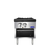 Atosa ATSP-18-1-LP 18" W Stainless Steel Liquid Propane CookRite Stock Pot Stove - 80,000 BTU