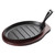 Winco ISP-3-UL Oval Wood Underliner for Steak Platter