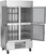 Beverage Air HBR44HC-1-HS 47" W Two-Section Solid Door Reach-In Horizon Series Refrigerator