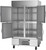 Beverage Air HBR44HC-1-HS 47" W Two-Section Solid Door Reach-In Horizon Series Refrigerator