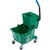 Carlisle 3690809 26 qt. Mop Bucket Combo Polyethylene Green Side Press