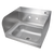 John Boos PBHS-W-1410-SSLR-X Pro-Bowl Hand Sink Wall Mount Stainless Steel 14"W x 10"