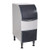 Scotsman CU0715MAX-1 80 Lbs. Stainless Steel Air Cooled Full Size Cube Style Undercounter Ice Maker with Bin - 115 Volts