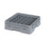 Cambro 36S318151 Camrack Glass Rack With Soft Gray Extender