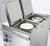 Lakeside 7500 Duo-Therm 36" W Stainless Steel Mobile Insulated Heated Pellet Dispenser - 220 Volts