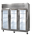Traulsen G32011M 76.31" W Three-Section Glass Door Reach-In Dealer's Choice Refrigerator