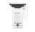 Blendtec 40-609-60 FourSide 75 Oz. Copolyester Jar - Clear Black Lid