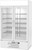 Beverage Air MMF44HC-1-W-IQ 47"W Two-Section Glass Door MarketMax Freezer Merchandiser