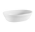 CAC China RCN-VB12 2.75 Qt. Super White Porcelain Oval Accessories Bowl (1 Dozen)