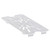 Cambro 30PPD190 1/3 Size Translucent Polypropylene Drain Shelf - 6/Case
