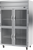 Beverage Air HRP2HC-1HG 52" W Two-Section Glass Door Reach-In Horizon Series Refrigerator