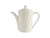 Tuxton ASU-102 China Coffee Pot/Teapot 18 - 26 Oz. Pearl White - 4 Dozen Per Case (6 Each Per Case)