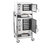 AccuTemp S3/S62403D110 DBL 27" W 2 Compartment Electric Two Steam'N'Hold Boilerless Convection Steamer - 240 Volts