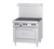 Garland GF36-4G12R 36" Gas GF Starfire Pro Series Restaurant Range - 160,000 BTU