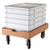 Cambro DB18263P148 26"W White Polypropylene Pizza Dough Box