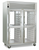 Traulsen G21007P 52.13"W Two-Section Glass Door Dealer's Choice Display Refrigerator