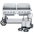 Crown Verity CV-MCC-60WGP 69" Cart Grill With Tank Cart - 129,000 BTU