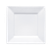 Bon Chef 5000004B Bone China White Square Plate