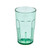 Cambro LT22427 22 Oz. Spanish Green SAN Plastic Hammered Texture Laguna Tumbler - 36/Case