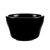 CAC China LV-4-BLK 7.25 Oz. Black Ceramic Round Las Vegas Bouillon (3 Dozen Per Case)