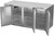 Beverage Air BB72HC-S 72" W Stainless Steel 3 Solid Doors Refrigerated Food Rated Back Bar Storage Cabinet - 115 Volts