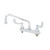 T&S Brass B-1123-WH4 Workboard Faucet deck mount 8"