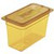 Carlisle 10470U13 StorPlus™ Handled Solid Amber High Heat Universal Lid