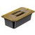 Carlisle 10470U13 StorPlus™ Handled Solid Amber High Heat Universal Lid