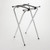 American Metalcraft TRSD1815 31" H Black Deluxe Tray Stand