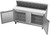 Beverage Air SPE60HC-16 60" W Two-Section Two Door Sandwich Top Refrigerated Counter