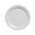 American Metalcraft DPW6WH 6" Plastic White Round Bread and Butter Plate