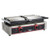 Winco ESG-2 19" Electric Countertop Double Sandwich Grill - 120 Volts