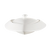 CAC China TR-B6 5 Oz. Super White Porcelain Triangular Accessories Bowl Set (24 Set Per Case)