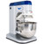 Vollrath 40755 7 Qt. Planetary Countertop Mixer with Safety Guard - 110/120V, 1/3 HP