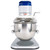 Vollrath 40755 7 Qt. Planetary Countertop Mixer with Safety Guard - 110/120V, 1/3 HP