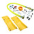 T&S Brass HG-4E-48SK-FFPS Gas Hose 1" NPT x 48" Long (2) Swivelink Quick-Disconnect (2) 0.75" Elbows
