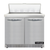 Continental Refrigerator SW36N10-FB 36" W Two-Section Two Door Sandwich Unit