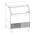 Scotsman CU3030SW-1 110 Lbs. Bin Storage Water Cooled Cube Style Undercounter Ice Maker with Bin - 115 Volts